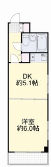 ライオンズマンション中山下の間取り画像