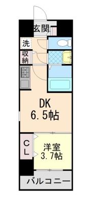 セラフィア神戸御影塚町の間取り画像