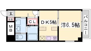 マリス神戸WINGの間取り画像