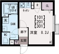 イクシオ六月の間取り画像