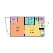 メゾン白銀の間取り画像
