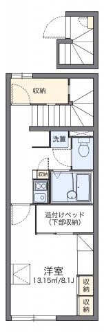レオパレス宗像の間取り画像