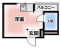 JPアパートメント門真の間取り画像