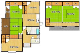 通谷1丁目戸建の間取り画像