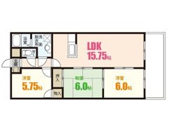 末田アパートの間取り画像