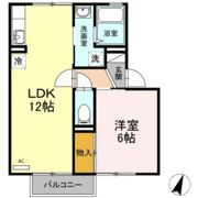 セジュール梅林の間取り画像