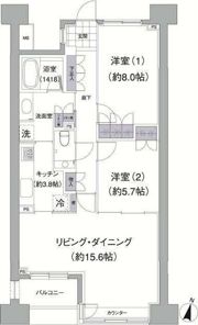 アビティ目黒の間取り画像