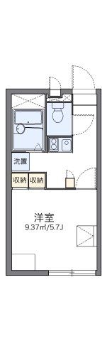 レオパレス来迎寺の間取り画像