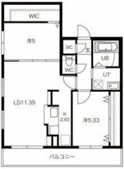 Maison Chou Chou(メゾンシュシュ)の間取り画像