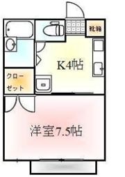 コーポビジョンの間取り画像