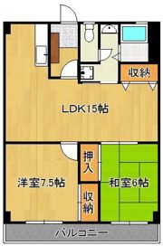 エーコービルの間取り画像