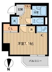 ジョイシティ住吉Ⅱの間取り画像