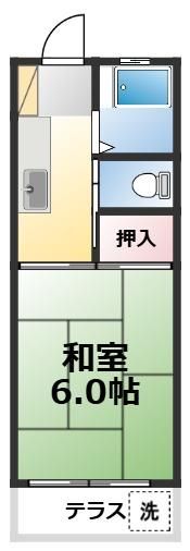 メゾン東大泉の間取り画像