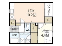 ボワヴェール八木の間取り画像