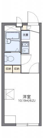 レオパレスワールド中和倉の間取り画像