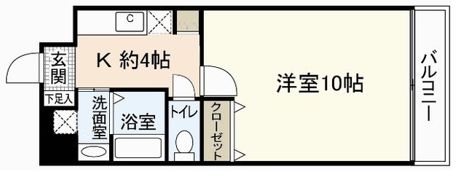 ウイングビルの間取り画像