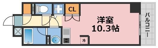 セイワパレス大手前西の間取り画像