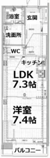 シティコート目黒1号棟の間取り画像