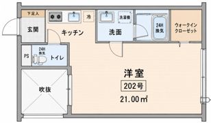 Kレジデンスの間取り画像