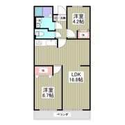 ファミール吉川の間取り画像