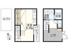 Crecia古市橋駅南の間取り画像
