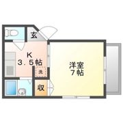 メゾンエリの間取り画像