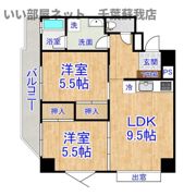 ガーデンハウス本千葉の間取り画像