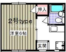 マンション池田の間取り画像