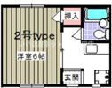 マンション池田の間取り画像