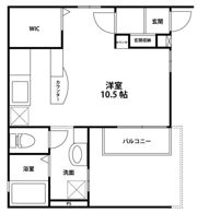 アーバンコート沙羅の間取り画像