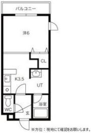 パークコート恵み野の間取り画像