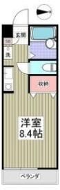 ロックハイツ1の間取り画像