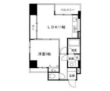 K－CRAFT UMEDA161の間取り画像