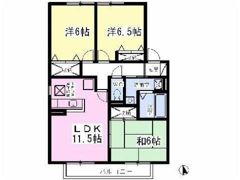 レリアコートBの間取り画像