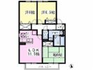 レリアコートBの間取り画像