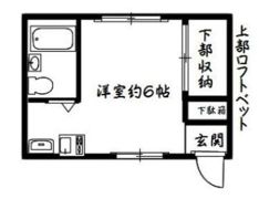 クレスパット大岡第五の間取り画像