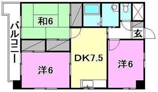 第1ゴトービルの間取り画像