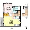 フルールの間取り画像