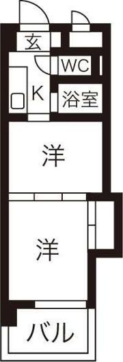 グリーンピア三郷の間取り画像
