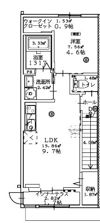 (仮称)ユニヴァリィⅡ新開B棟の間取り画像