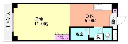 ラベルカンパーニュⅡの間取り画像