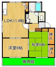 ハイツカトレアI号館の間取り画像