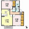 パストラーレBの間取り画像