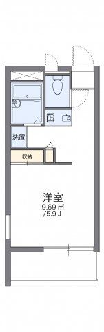レオパレスさいわいの間取り画像