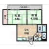 アローハイツの間取り画像