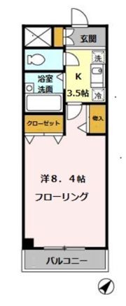 コアロード春日の間取り画像