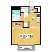 メゾンドアミーの間取り画像