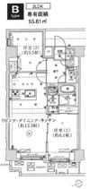 スパシエ千住大橋の間取り画像