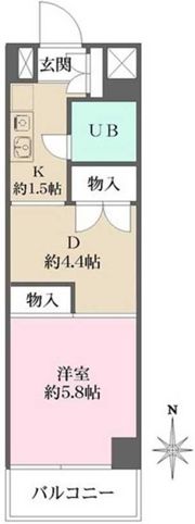 リーラ仲御徒町の間取り画像