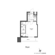 オーキッドレジデンス上野稲荷町の間取り画像